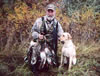 Andy Walker with a yellow female from a previous Hacker/Dixie litter.