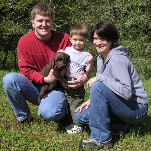 Dish pups, day 8 September 14, 2003